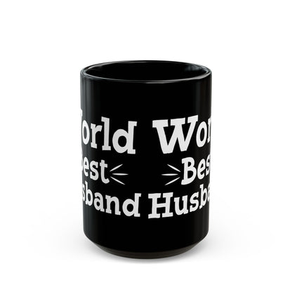 World Best Husband Black Mug (11oz, 15oz)
