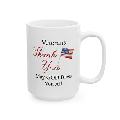 Thank you  Mug, (11oz, 15oz)
