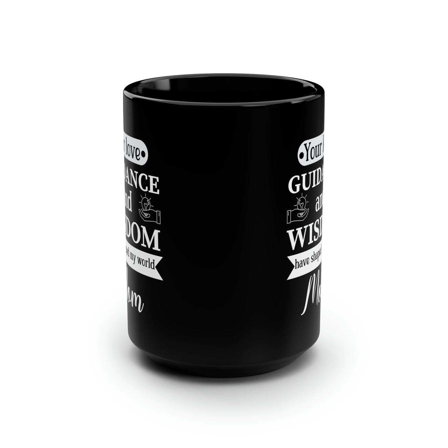 your love 15oz Black Mug