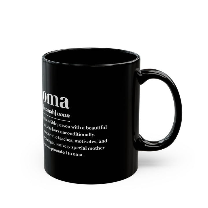 Best OMA   Black Mug (11oz, 15oz)