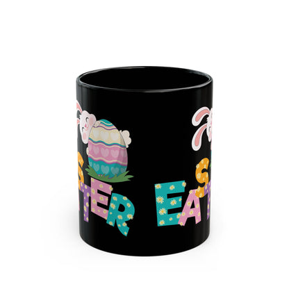 Happy Easter  Black Mug (11oz, 15oz)