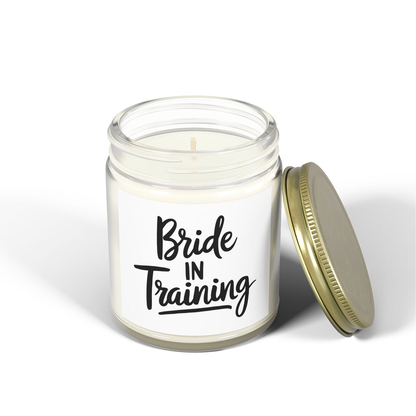 Bride In Trains Scented Candles, Coconut Apricot Wax (4oz, 9oz)