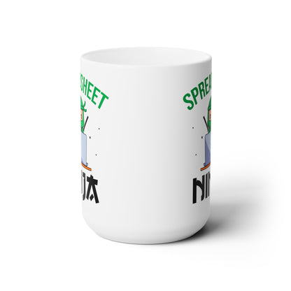 Spreadsheet Ninja Tall Mug – Funny Gift for Excel Lovers