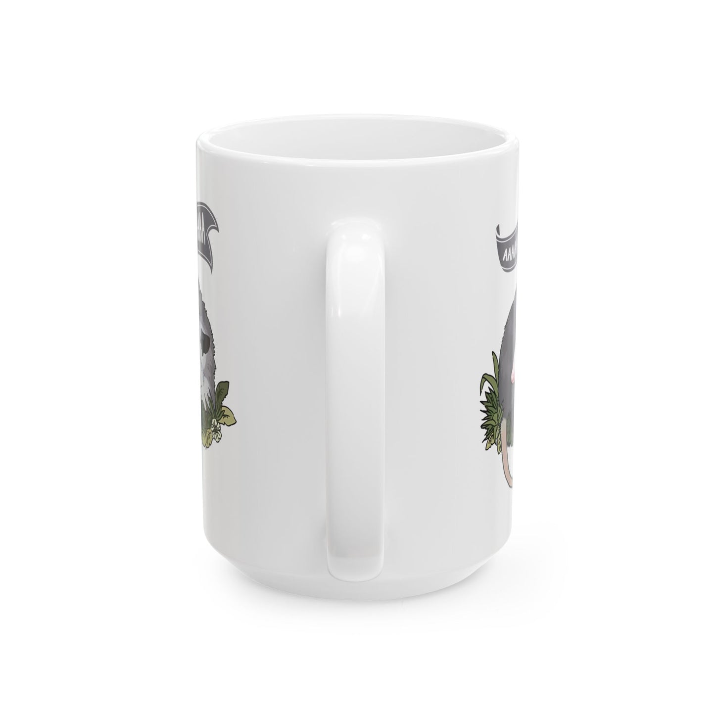 Posom coffee mug, white Mug, (11oz, 15oz)
