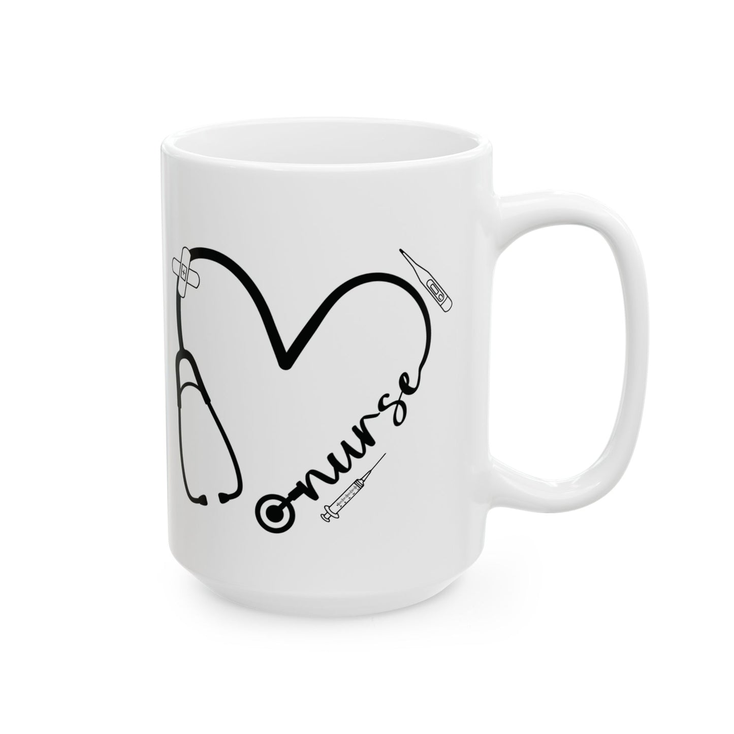 Onurse 11oz & 15oz  white mug