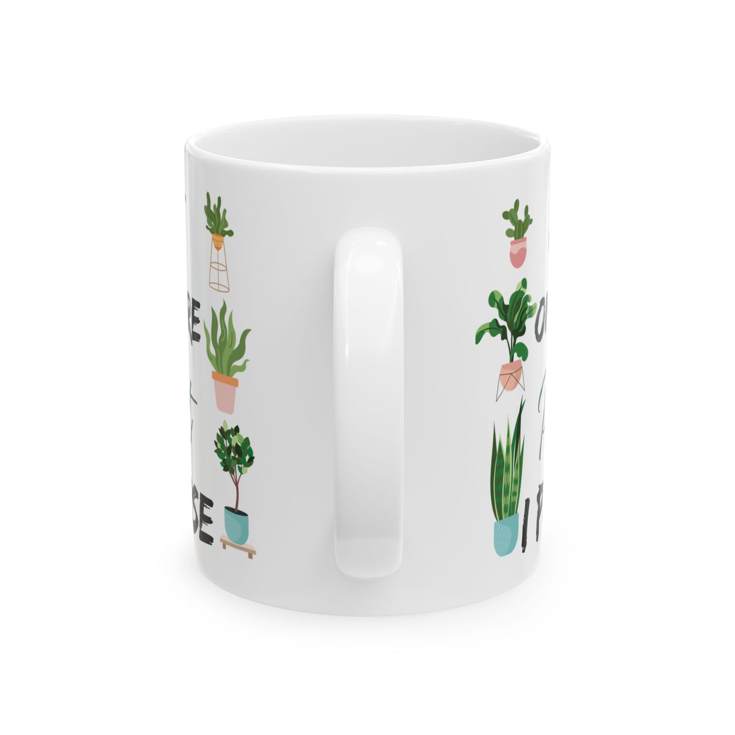 Give a Gift to a Plant Lover – Just One More Plant I Promise Mug White Ceramic Coffee Cup