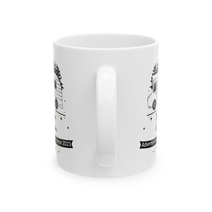 Adventuring Together Since 2023 Ceramic Mug, (11oz, 15oz)