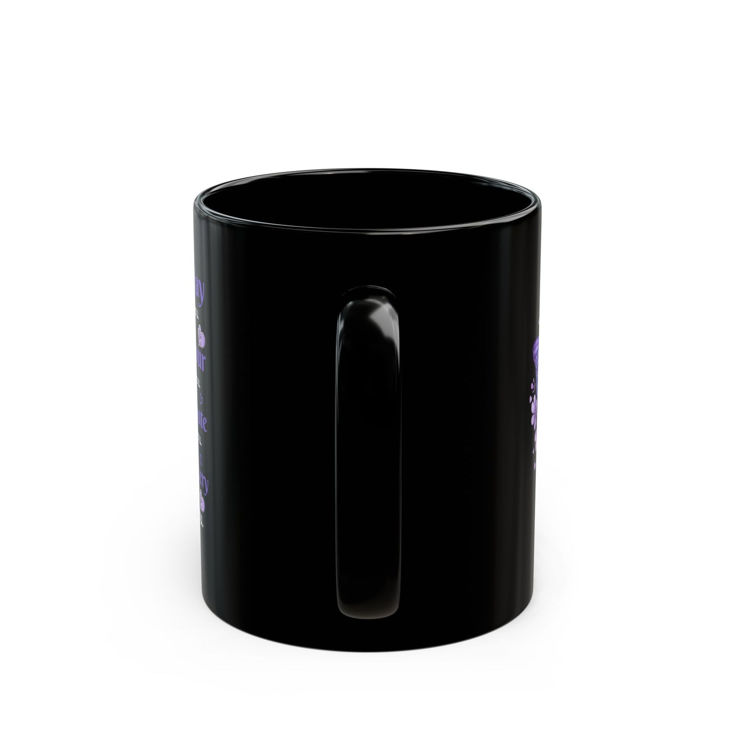 Every Day God thinks of you Black Mug (11oz, 15oz)