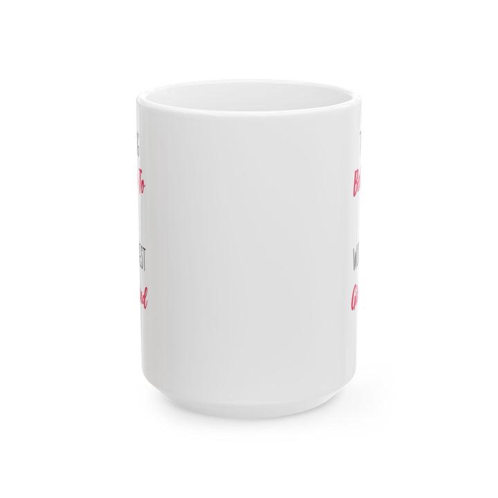 World's Best Girlfriend Mug – Cute Heart Arrow Gift from Boyfriend or Partner