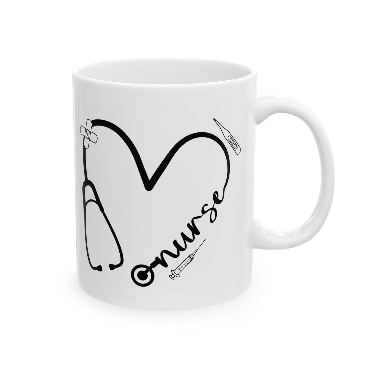 Onurse 11oz & 15oz  white mug