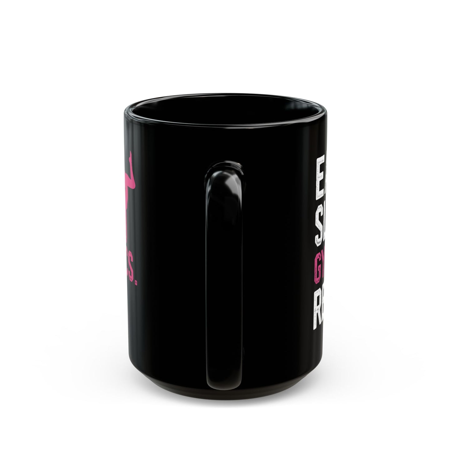 Eat Sleep Gymnastics Repeat Black Mug (11oz, 15oz)