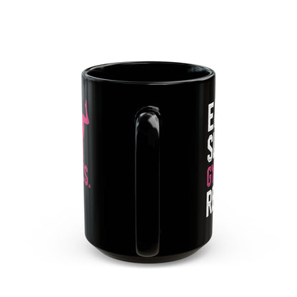 Eat Sleep Gymnastics Repeat Black Mug (11oz, 15oz)