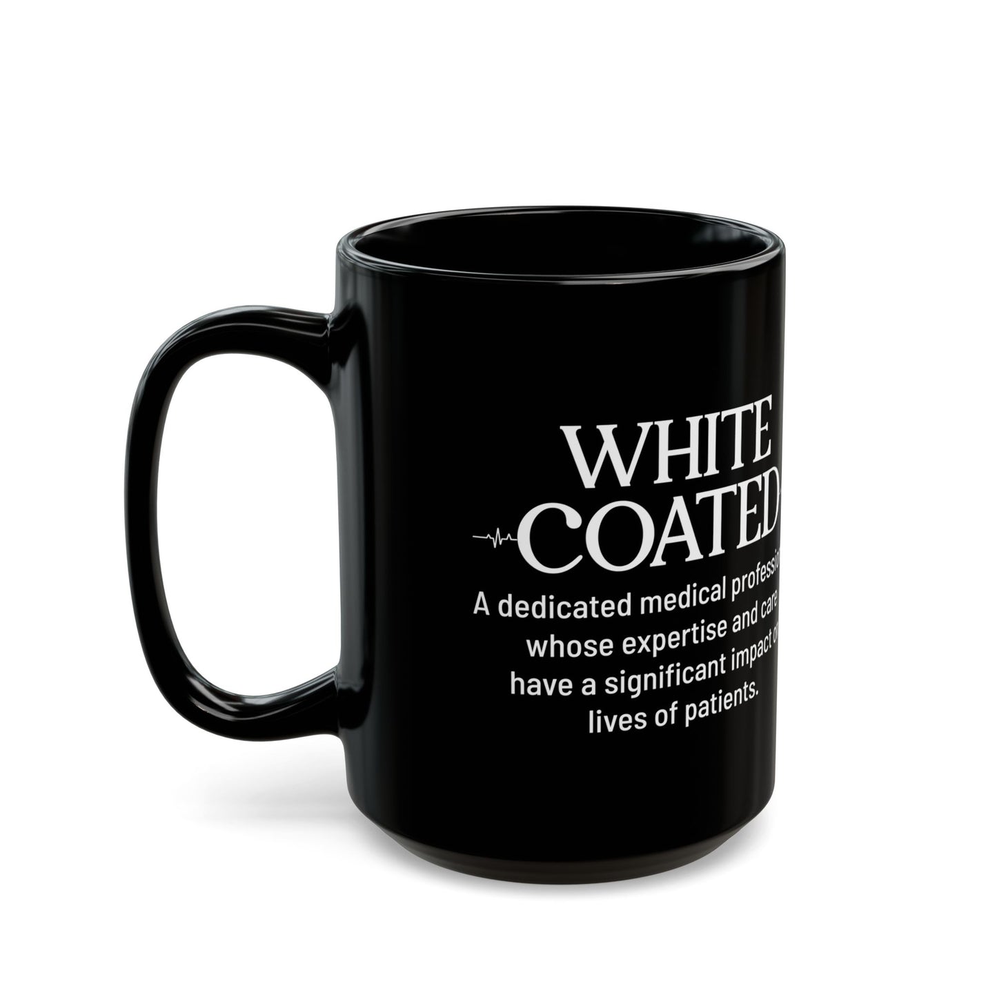Funny Coffee Cup for Doctors, Medical Students, and Healthcare Workers – Appreciation Gift for White Coat Ceremony