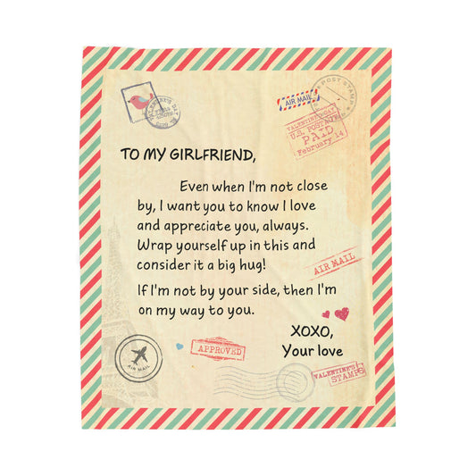 To My Girlfriend Blanket