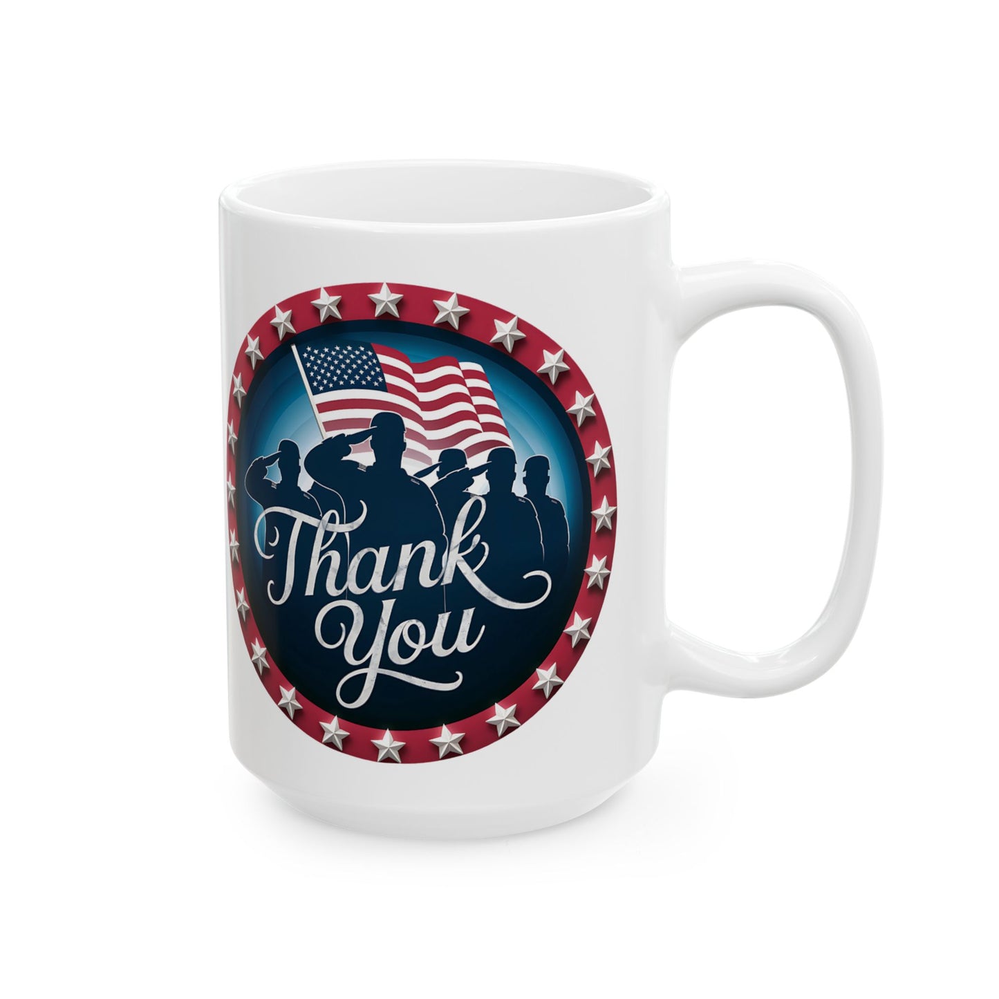 Thank You White Mug, (11oz, 15oz)