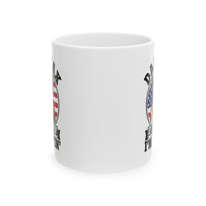 Dad Tax If I'm Buyin' I'm Tryin' White Mug, (11oz, 15oz)