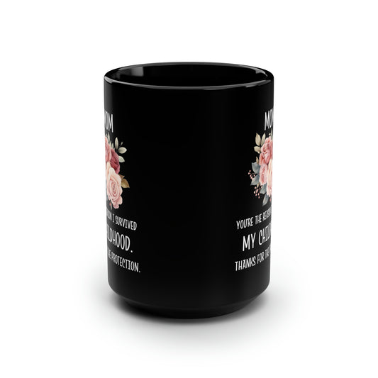 My children 15oz Black mug