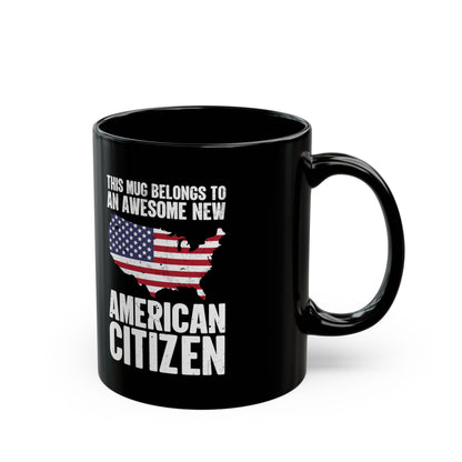 New American Citizen Mug – Patriotic Gift for Naturalized Citizens USA