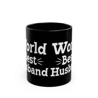 World Best Husband Black Mug (11oz, 15oz)
