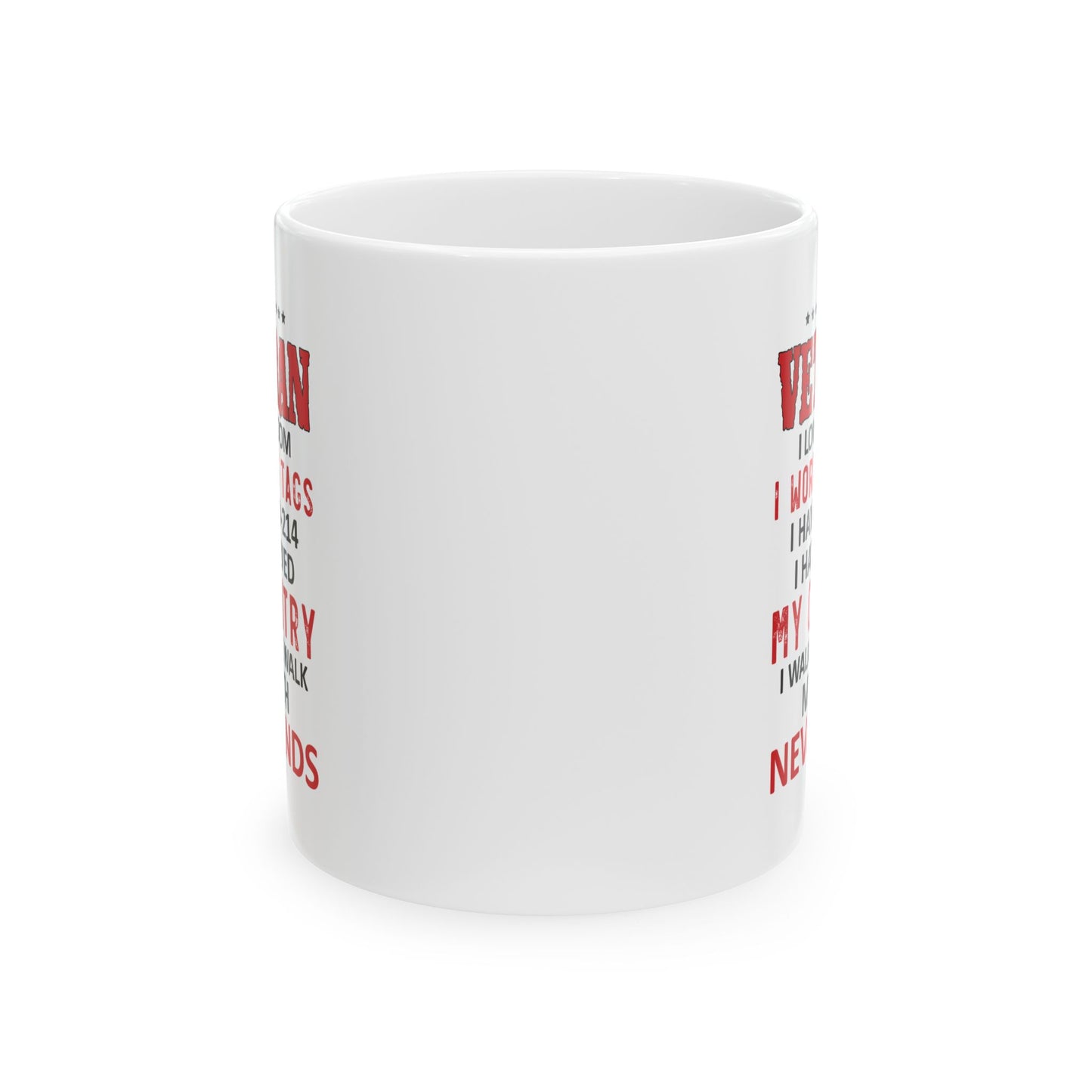 Veteran Mug, (11oz, 15oz)
