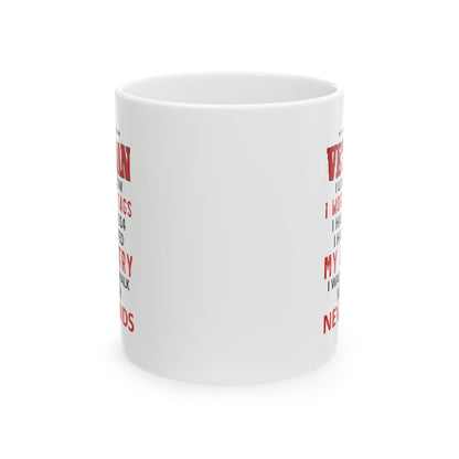 Veteran Mug, (11oz, 15oz)
