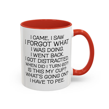 I Came I Saw coloring Coffee Mug (11, 15oz)