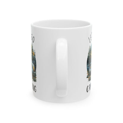 Vintage Camper Adventure Shirt Ceramic Mug, (11oz, 15oz)