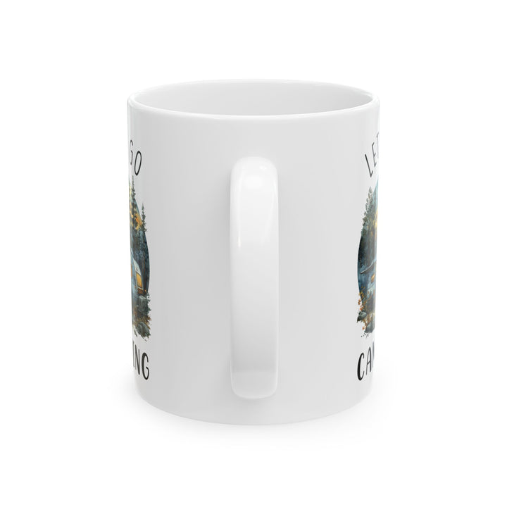Vintage Camper Adventure Shirt Ceramic Mug, (11oz, 15oz)