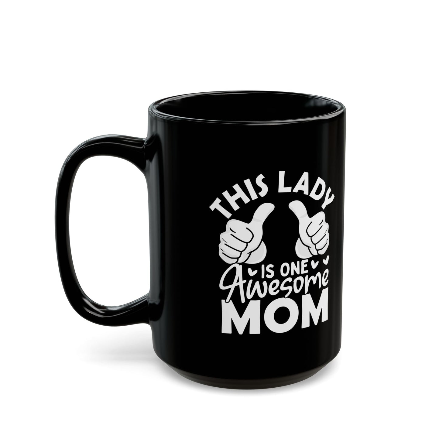 This lady  Black Mug (11oz, 15oz)