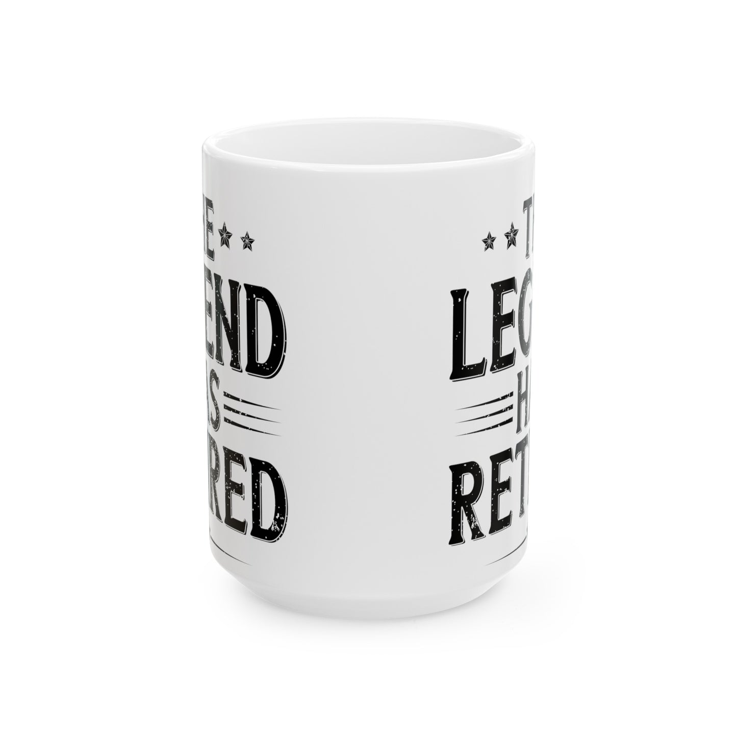 The Legend Has Retired Mug – Funny Retirement Gift for Legends
