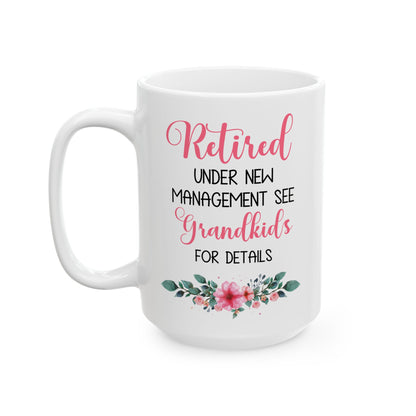 Retried Ceramic Mug, (11oz, 15oz)