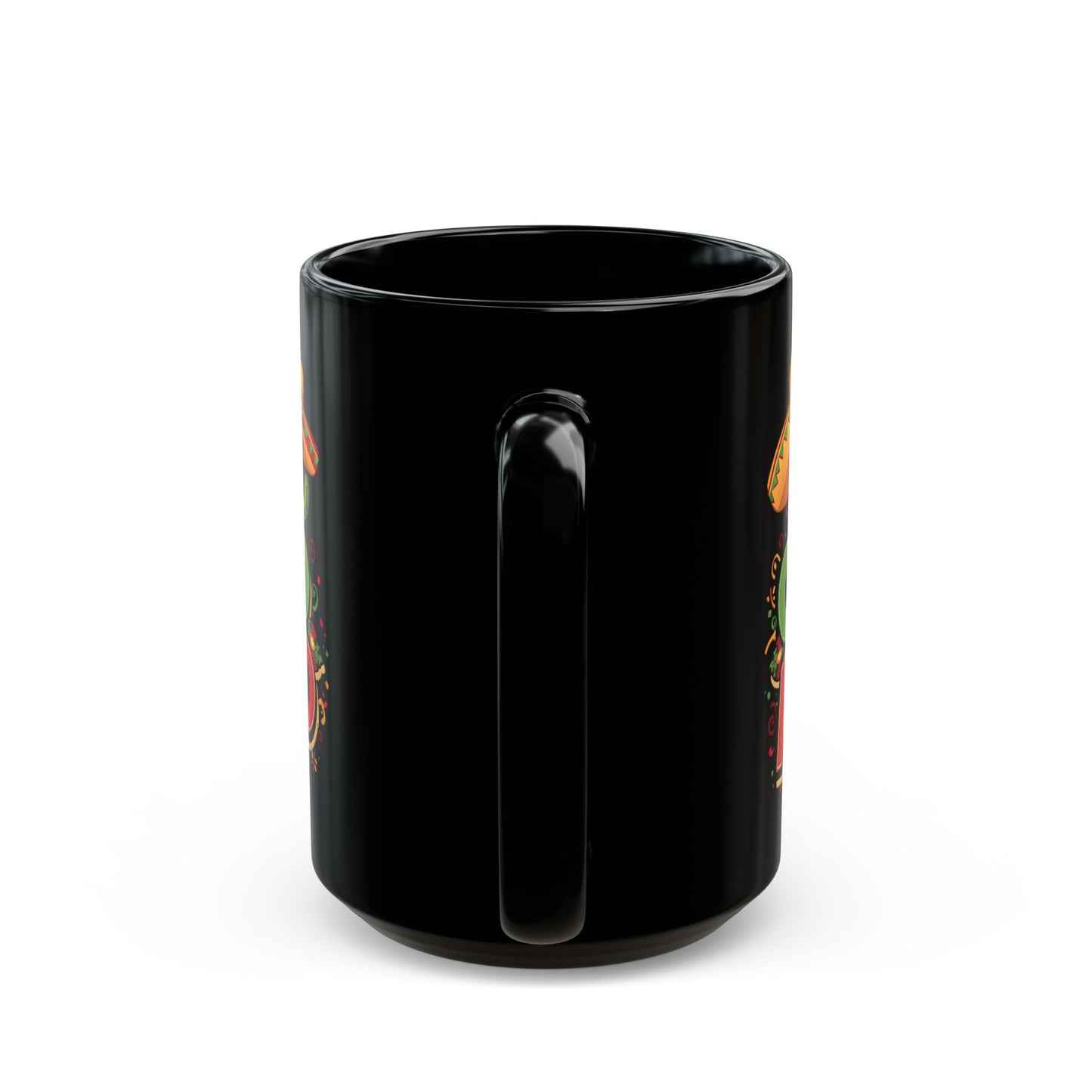 Cinco De Mayo Black Mug (11oz, 15oz)