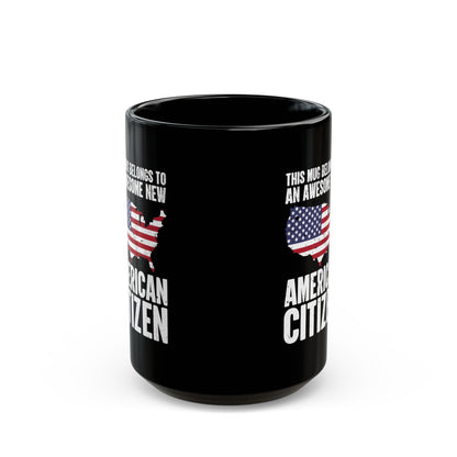 New American Citizen Mug – Patriotic Gift for Naturalized Citizens USA