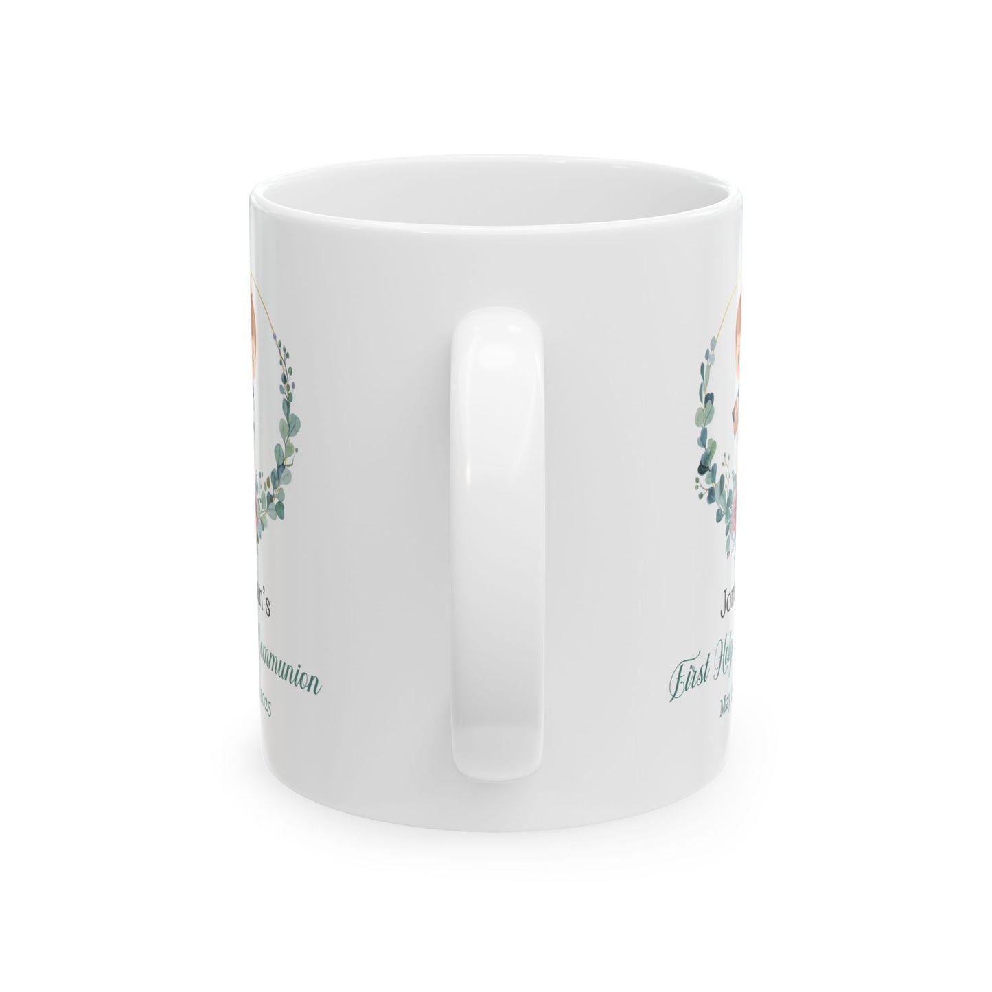 Jordan's First Holy Communion Mug – Custom Gift for May 15, 2025