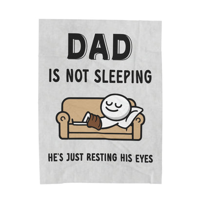DAD IS NOT SLEEPING HE'S JUST RESTING HIS EYES