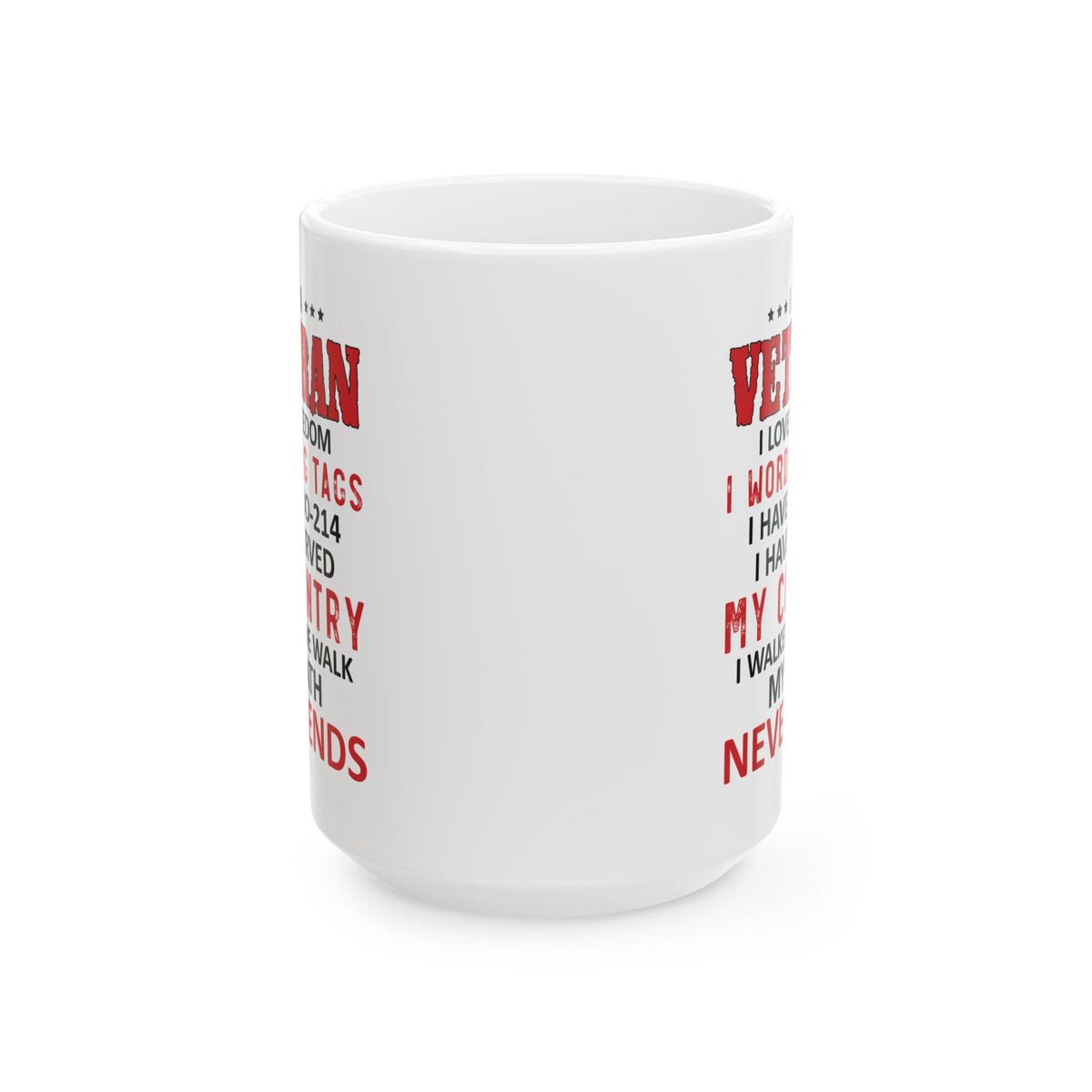 Veteran Mug, (11oz, 15oz)