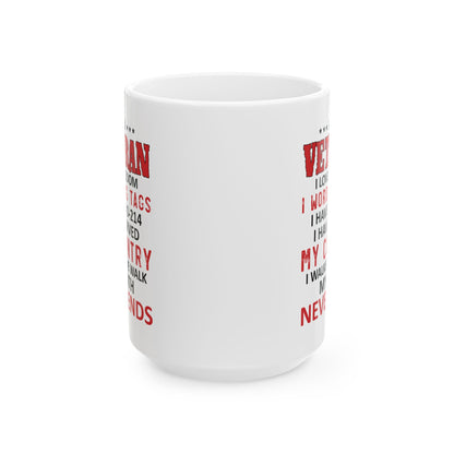 Veteran Mug, (11oz, 15oz)