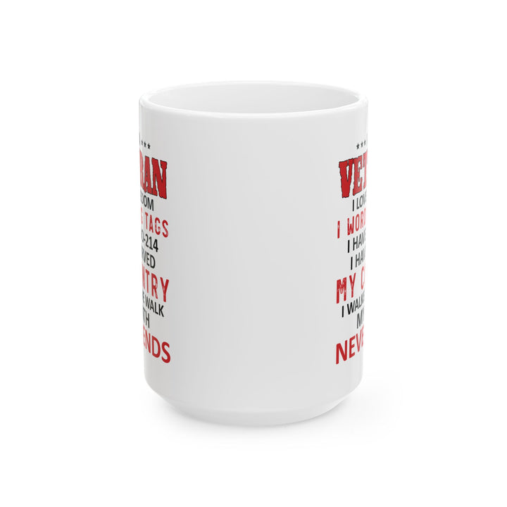 Veteran Mug, (11oz, 15oz)
