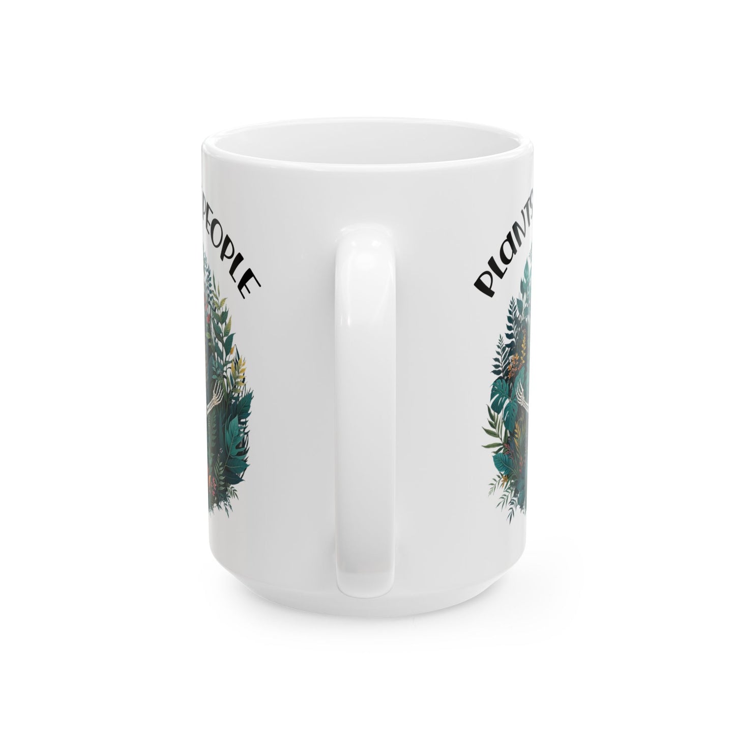 Give a Gift to a Plant Introvert – Plants Not People Mug White Ceramic Coffee Cup