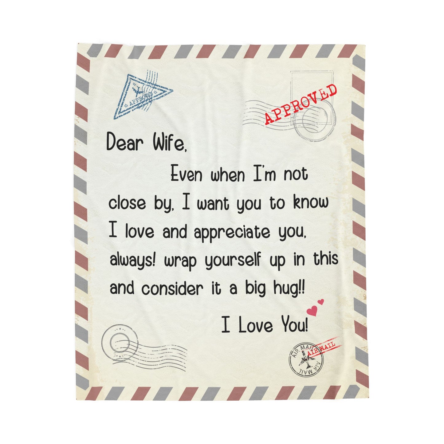 Dear Wife Blanket