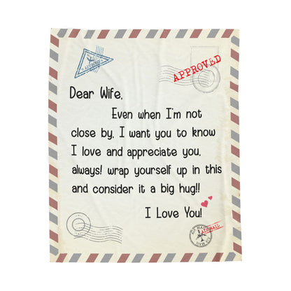 Dear Wife Blanket