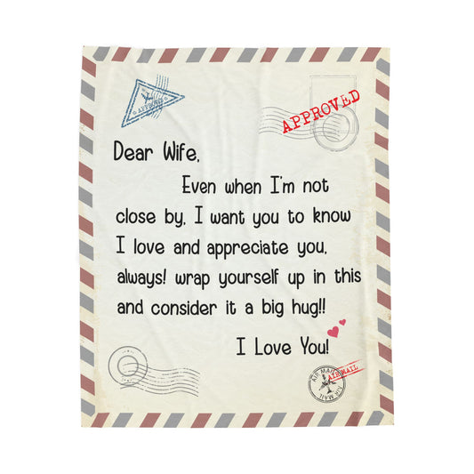 Dear Wife Blanket