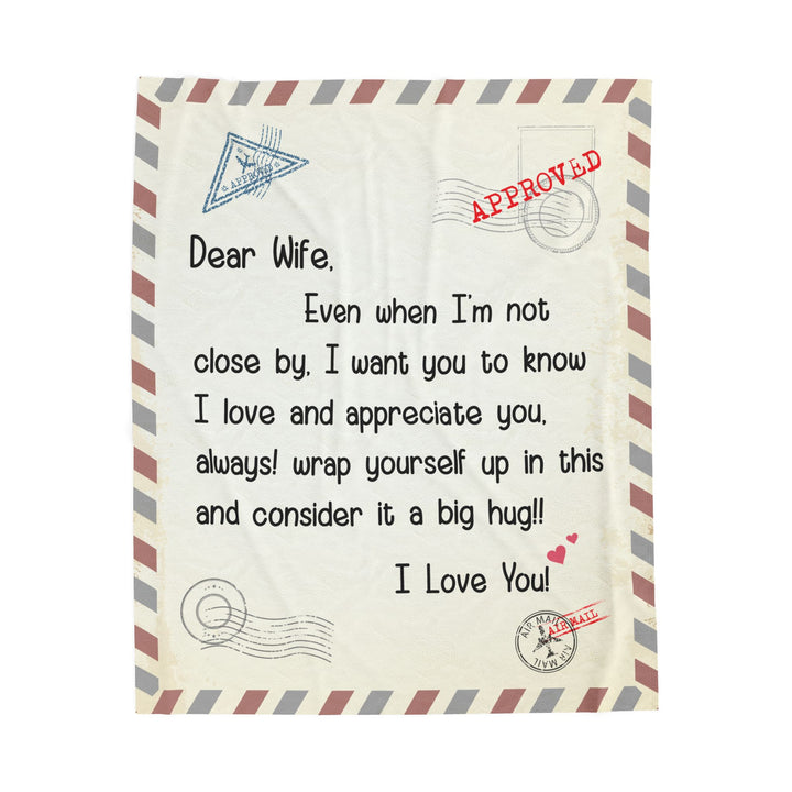Dear Wife Blanket