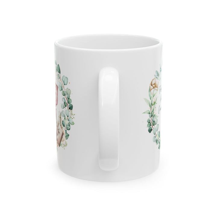 Elegant First Holy Communion Mug – Chalice and Bible Design