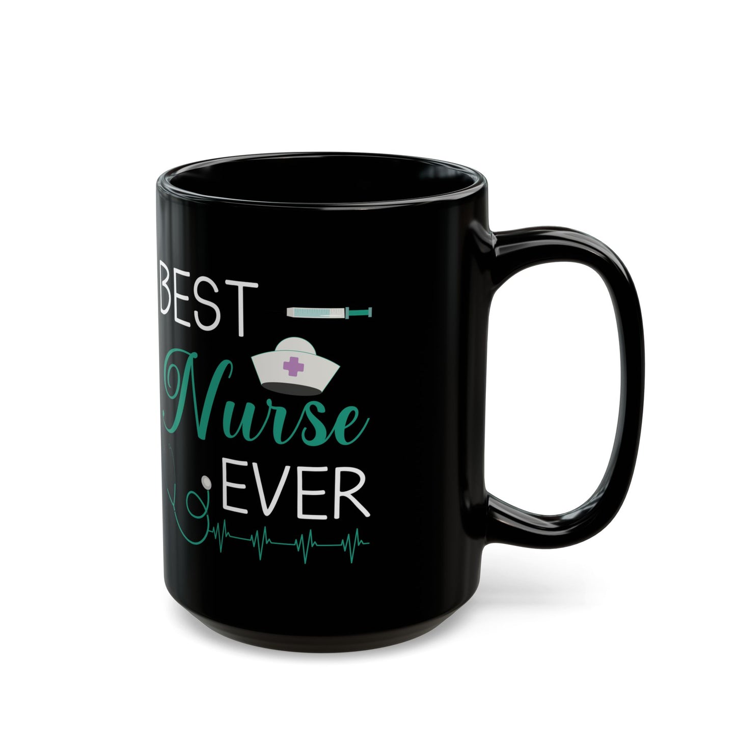 NURSE COMPASSION 1000% SLEEP 11oz & 15oz Black mug