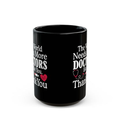 Doctor Black Mug (11oz, 15oz)