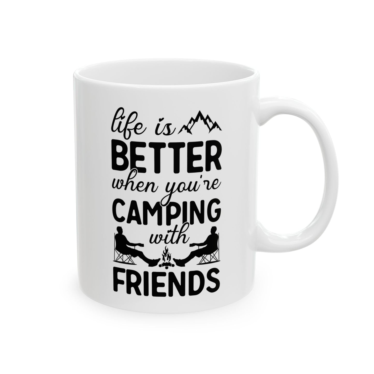 Campfire Nights  Ceramic Mug, (11oz, 15oz)
