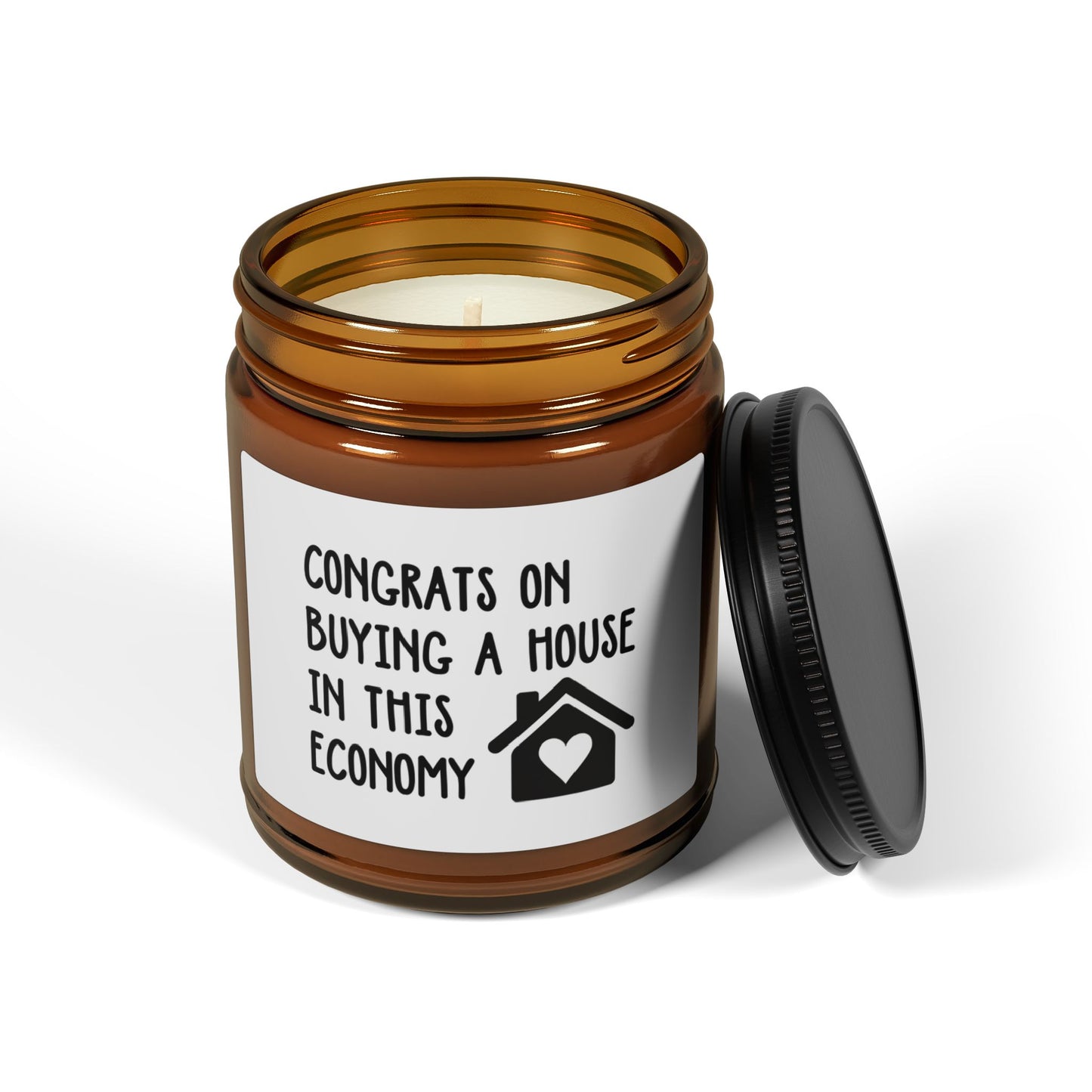 Funny Housewarming Candle – Congrats on Buying a House in This Economy