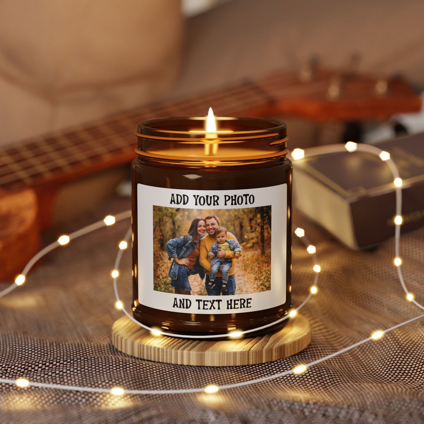 Fall Family Photo in Matching Denim Outfits