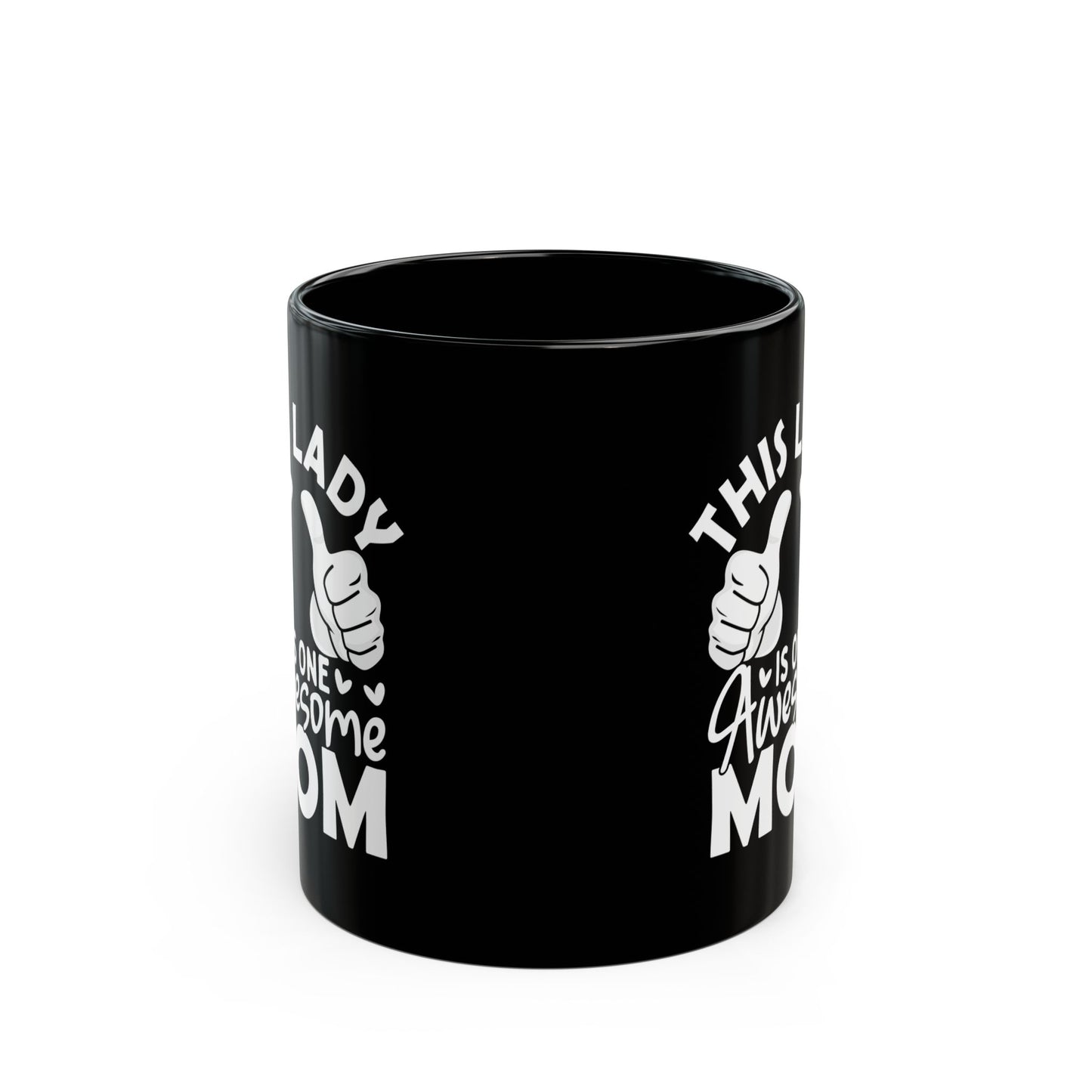 This lady  Black Mug (11oz, 15oz)